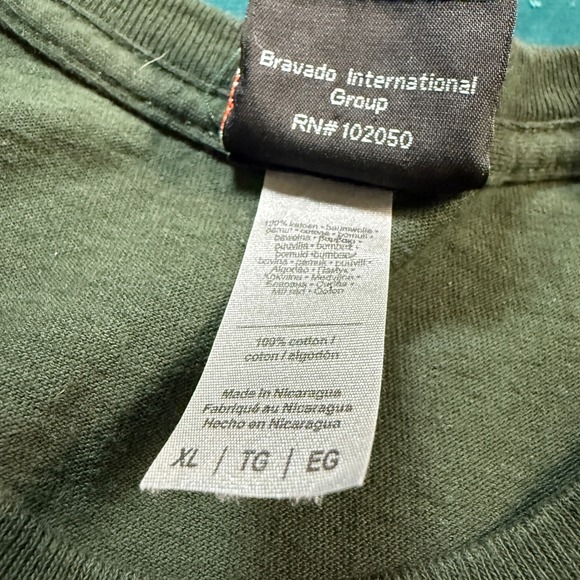 Harley-Davidson pocket T-shirt dealership graphic biker motorcycle tee XL green - Picture 7 of 8